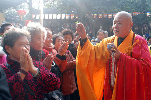 苏州寒山寺隆重举行罗汉堂落成典礼