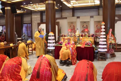 本寺法主和尚性空长老97华诞 近千人前来祝寿