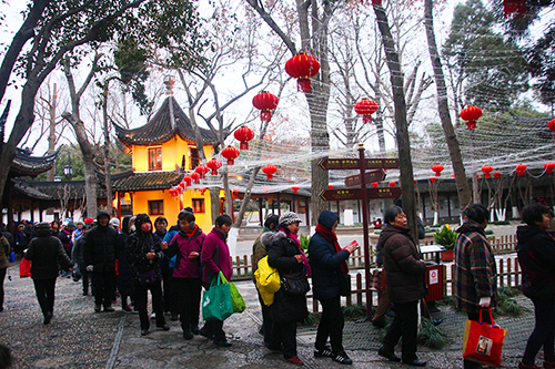 “和合佛粥·福养身心”寒山寺延续腊八施粥传统