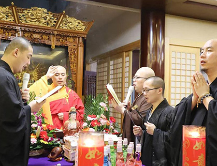 五月十五|寒山寺受持八关斋戒暨一昼夜经行念佛共修活动圆满