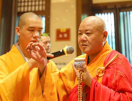 七月丨寒山寺地藏法会开经