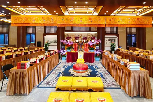 苏州寒山寺第五届华严共修法会功德圆满