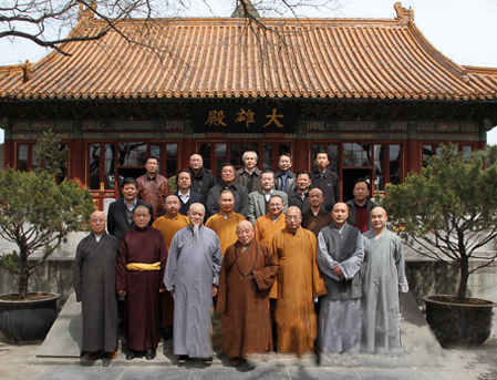 中佛协举行“教风年”和谐寺院创建活动座谈会