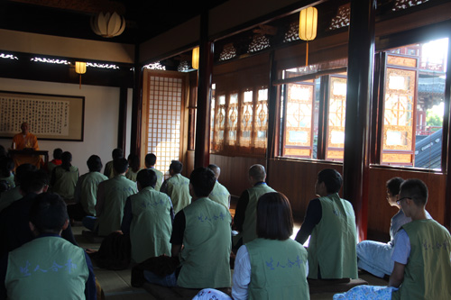 苏州寒山寺弘法部青年佛学社将举办“和合一日禅”活动